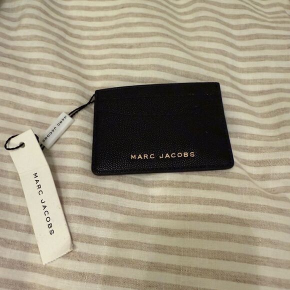 NWT Marc Jacobs Pebbled Leather Card Case - Picture 4 of 4